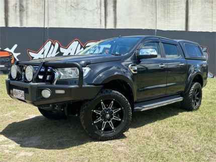 2015 Ford Ranger PX MkII XLT Double Cab Black 6 Speed Manual Utility Woodridge Logan Area Preview