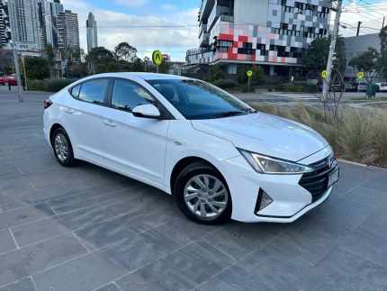 2019 Hyundai Elantra AD.2 MY20 Active White 6 Speed Sports Automatic Sedan South Melbourne Port Phillip Preview