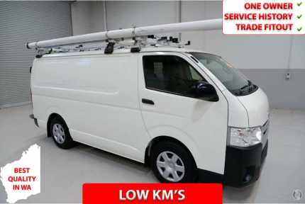 2017 Toyota HiAce KDH201R LWB White 4 Speed Automatic Van Kenwick Gosnells Area Preview