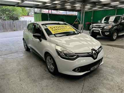 2016 Renault Clio IV B98 Expression EDC White 6 Speed Sports Automatic Dual Clutch Hatchback Croydon Burwood Area Preview