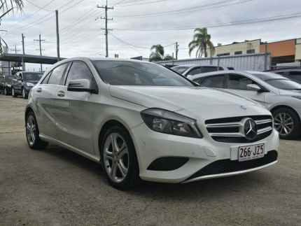 2013 Mercedes-Benz A-Class W176 A180 D-CT White 7 Speed Sports Automatic Dual Clutch Hatchback Clontarf Redcliffe Area Preview