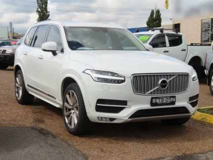 2016 Volvo XC90 L Series MY16 D5 Geartronic AWD Inscription White 8 Speed Sports Automatic Wagon Minchinbury Blacktown Area Preview