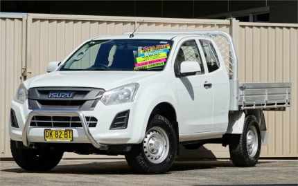 2017 Isuzu D-MAX TF MY17 SX (4x4) White 6 Speed Manual Space Cab Chassis Lismore Lismore Area Preview