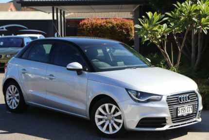 2014 Audi A1 8X MY14 Attraction Sportback Silver 6 Speed Manual Hatchback Somerton Park Holdfast Bay Preview
