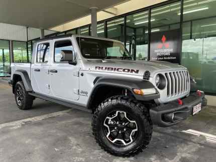 2022 Jeep Gladiator JT MY22 Rubicon Pick-up Silver 8 Speed Automatic Utility Garbutt Townsville City Preview
