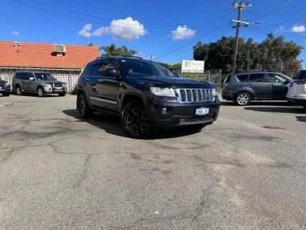 2012 Jeep Grand Cherokee Overland WK Grey Automatic Wagon Morley Bayswater Area Preview