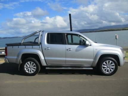 2016 Volkswagen Amarok 2H MY16 TDI420 Highline (4x4) Silver 8 Speed Automatic Dual Cab Utility Dapto Wollongong Area Preview