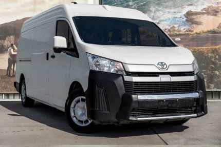 2021 Toyota HiAce GDH320R High Roof Super LWB French Vanilla 6 Speed Sports Automatic Van Dandenong South Greater Dandenong Preview