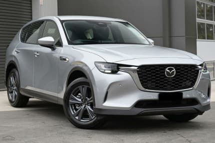 2023 Mazda CX-60 KH0HE D50e Skyactiv-Drive i-ACTIV AWD Evolve Silver 8 Speed Capalaba Brisbane South East Preview
