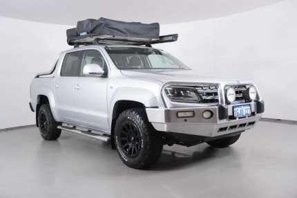 2017 Volkswagen Amarok 2H MY18 V6 TDI 550 Ultimate Silver 8 Speed Automatic Dual Cab Utility Bentley Canning Area Preview