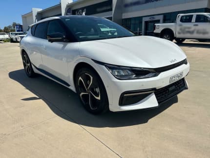 2023 Kia EV6 CV MY23 GT-Line AWD White 1 Speed Reduction Gear Wagon Muswellbrook Muswellbrook Area Preview