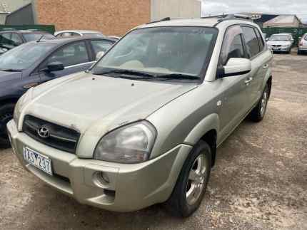 2008 Hyundai Tucson MY07 City SX Gold 5 Speed Manual Wagon Hoppers Crossing Wyndham Area Preview
