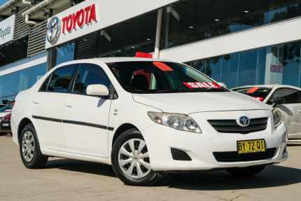 2008 Toyota Corolla ZRE152R Ascent White 4 Speed Automatic Sedan Castle Hill The Hills District Preview