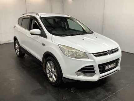 2014 Ford Kuga TF Trend (AWD) White 6 Speed Automatic Wagon Cardiff Lake Macquarie Area Preview