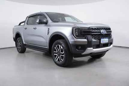 2022 Ford Ranger PY MY22 Sport 2.0 (4x4) Silver 10 Speed Automatic Double Cab Pick Up Bentley Canning Area Preview