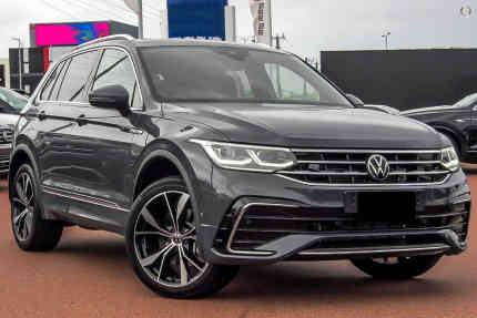 2023 Volkswagen Tiguan 5N MY23 162TSI R-Line DSG 4MOTION Allspace Grey 7 Speed Doncaster Manningham Area Preview