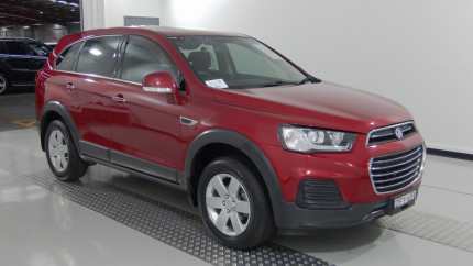 2016 Holden Captiva CG MY16 5 LS (FWD) Red 6 Speed Automatic Wagon Guildford Parramatta Area Preview