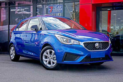 2023 MG MG3 SZP1 MY23 Core Surfing Blue Metallic 4 Speed Automatic Hatchback Springwood Logan Area Preview