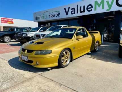2002 Holden Ute VU II SS Yellow 4 Speed Automatic Utility Welshpool Canning Area Preview