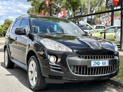 2012 Peugeot 4007 ST (5 Seat) Black 6 Speed Direct Shift Wagon West Footscray Maribyrnong Area Preview