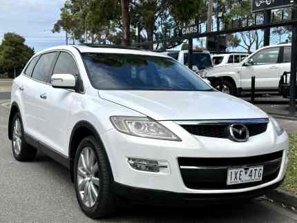 2009 Mazda CX-9 Luxury White 6 Speed Auto Activematic Wagon West Footscray Maribyrnong Area Preview