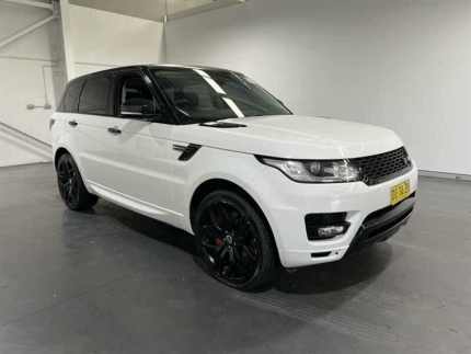 2013 Land Rover Range Rover LW Sport 3.0 SDV6 HSE White 8 Speed Automatic Wagon Beresfield Newcastle Area Preview