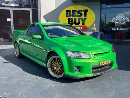 2007 Holden Ute VE SS Green 6 Speed Manual Utility Campbelltown Campbelltown Area Preview