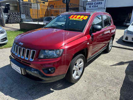 2014 Jeep Compass MK MY14 Sport Red 6 Speed Sports Automatic Wagon Clontarf Redcliffe Area Preview