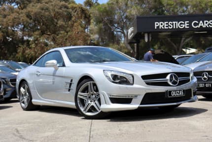 2012 Mercedes-Benz SL-Class R231 SL63 AMG SPEEDSHIFT MCT Silver 7 Speed Sports Automatic Roadster Balwyn Boroondara Area Preview