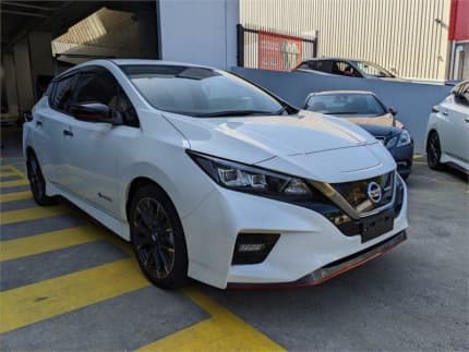 2019 Nissan Leaf ZE1 White Reduction Gear Hatchback Taren Point Sutherland Area Preview
