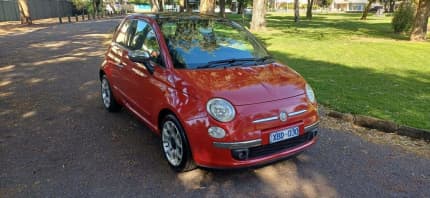 2009 Fiat 500 POP Red 5 Speed Manual Hatchback Prospect Prospect Area Preview