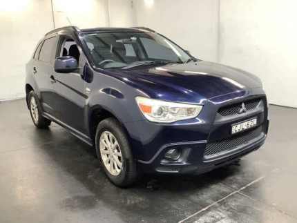 2012 Mitsubishi ASX XA MY12 (2WD) Blue Continuous Variable Wagon Cardiff Lake Macquarie Area Preview