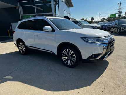2020 Mitsubishi Outlander ZL MY21 LS 2WD White 6 Speed Constant Variable Wagon Hoppers Crossing Wyndham Area Preview