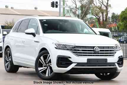 2023 Volkswagen Touareg CR MY23 210TDI Tiptronic 4MOTION R-Line Pure White 8 Speed Sports Automatic Sutherland Sutherland Area Preview