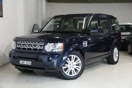 2013 Land Rover Discovery 4 Series 4 L319 MY13 TDV6 Blue 8 Speed Sports Automatic Wagon Castle Hill The Hills District Preview