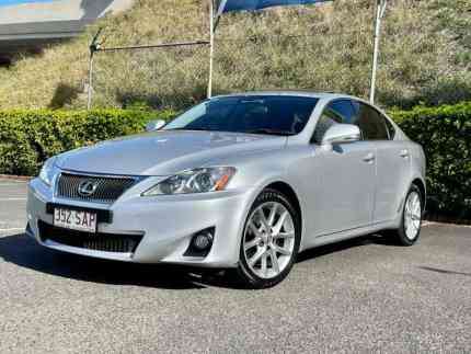 2011 Lexus IS250 GSE20R MY11 Prestige Silver 6 Speed Auto Sequential Sedan Wacol Brisbane South West Preview