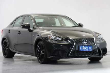 2016 Lexus IS ASE30R IS200t F Sport Black 8 Speed Sports Automatic Sedan Welshpool Canning Area Preview