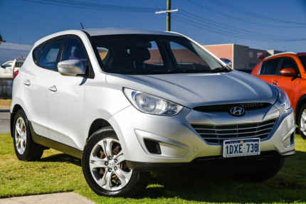2012 Hyundai ix35 LM MY12 Active Silver, Chrome 6 Speed Sports Automatic Wagon Wangara Wanneroo Area Preview