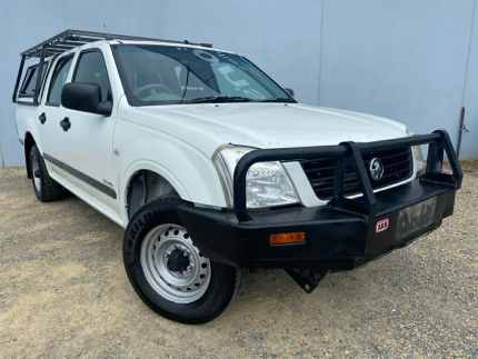 2003 Holden Rodeo RA LX White 5 Speed Manual Crew Cab Pickup Hoppers Crossing Wyndham Area Preview
