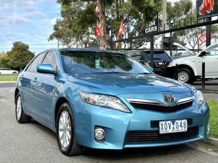 2010 Toyota Camry AHV40R Luxury Hybrid Blue Continuous Variable Sedan West Footscray Maribyrnong Area Preview