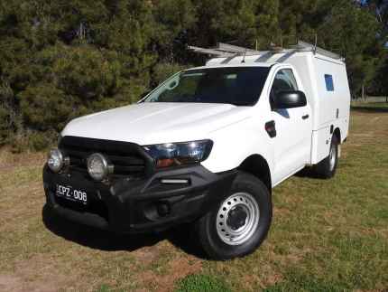 2019 Ford Ranger PX MkIII 2020.25MY XL White 6 Speed Sports Automatic Single Cab Chassis Epsom Bendigo City Preview