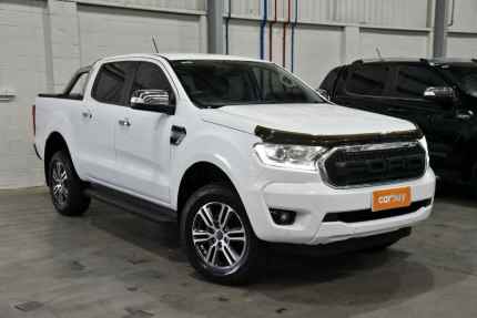 2018 Ford Ranger PX MkIII 2019.00MY XLT White 6 Speed Sports Automatic Utility Oakleigh Monash Area Preview
