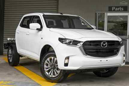2023 Mazda BT-50 TFS40J XT White 6 Speed Sports Automatic Cab Chassis Capalaba Brisbane South East Preview