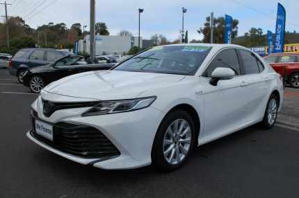 2019 Toyota Camry AXVH71R MY19 Ascent (Hybrid) White Continuous Variable Sedan Upper Ferntree Gully Knox Area Preview