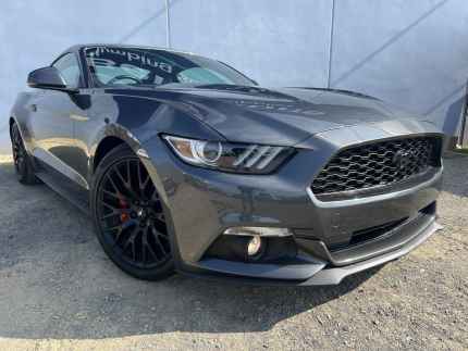 2015 Ford Mustang FM Fastback 2.3 GTDi Grey 6 Speed Automatic Coupe Hoppers Crossing Wyndham Area Preview