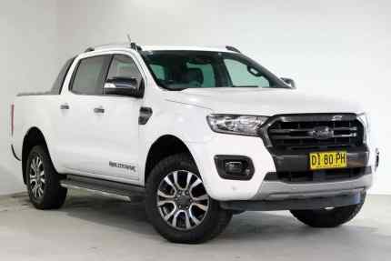 2019 Ford Ranger PX MkIII 2019.00MY Wildtrak White 10 Speed Sports Automatic Double Cab Pick Up Parramatta Parramatta Area Preview