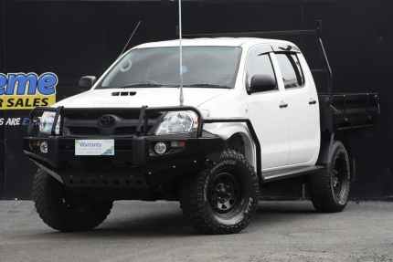 2006 Toyota Hilux KUN26R MY07 SR5 White 5 Speed Manual Utility Campbelltown Campbelltown Area Preview