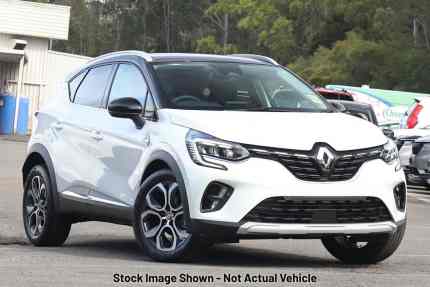 2022 Renault Captur XJB MY22 Intens EDC Pearl White 7 Speed Sports Automatic Dual Clutch Hatchback Nailsworth Prospect Area Preview
