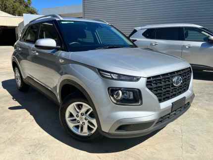 2021 Hyundai Venue Qx.v4 MY22 Active Silver 6 Speed Automatic Wagon Seymour Mitchell Area Preview