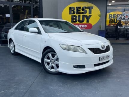 2006 Toyota Camry ACV40R Sportivo White 5 Speed Manual Sedan Campbelltown Campbelltown Area Preview